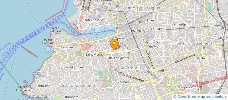 localisation de l'entreprise INDIVISION MEHOIS CHICHE  MARSEILLE