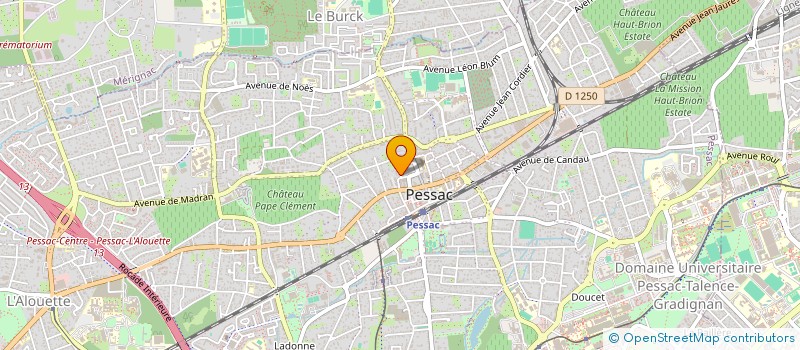 localisation de l'entreprise INDIVISION MEIRINHOS à PESSAC