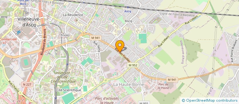 localisation de l'entreprise INDIVISION MEJDOUB CAPRON à VILLENEUVE-D'ASCQ