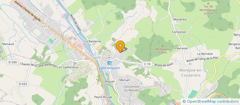 localisation de l'entreprise INDIVISION MEKARCHA à SAINT-LIZIER
