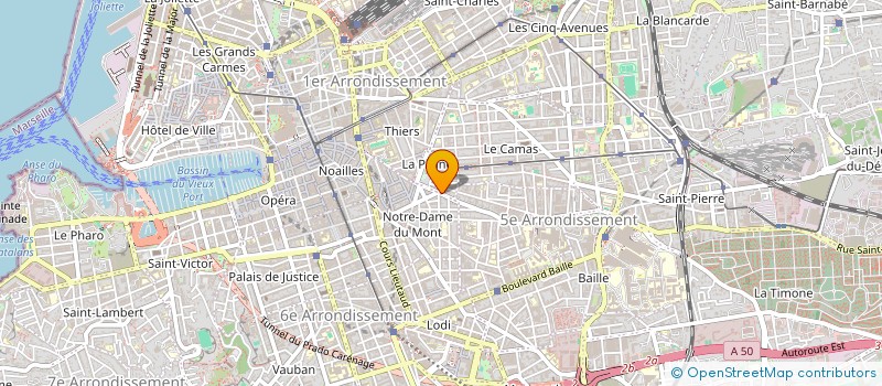 localisation de l'entreprise INDIVISION MEKOUAR CAI à MARSEILLE