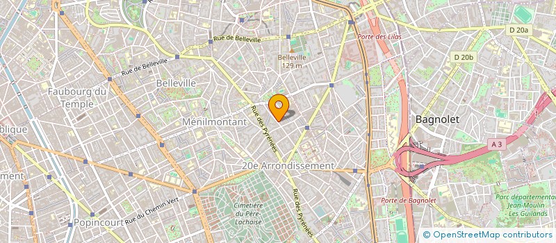 localisation de l'entreprise INDIVISION MENARD  PARIS