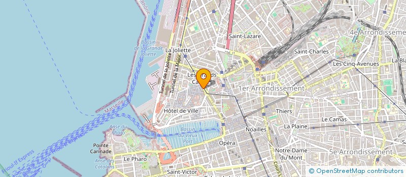 localisation de l'entreprise INDIVISION MENARD LE POTIER à MARSEILLE