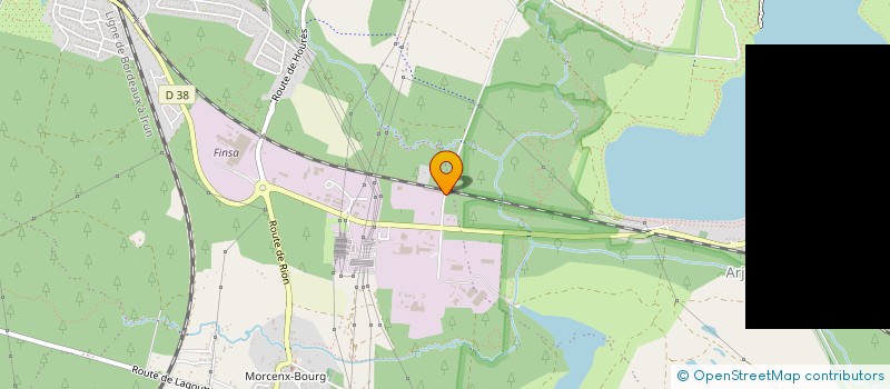 localisation de l'entreprise INDIVISION MENAUT  MORCENX-LA-NOUVELLE