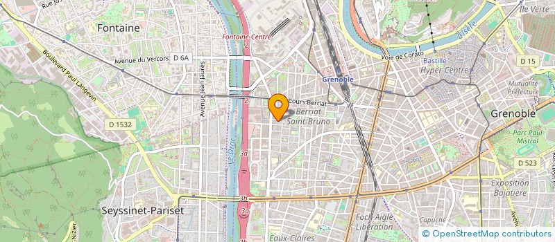 localisation de l'entreprise INDIVISION MENDES - PINTO  GRENOBLE