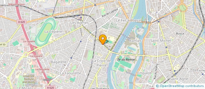 localisation de l'entreprise INDIVISION MENEGHIN DALLA RIVA à TOULOUSE