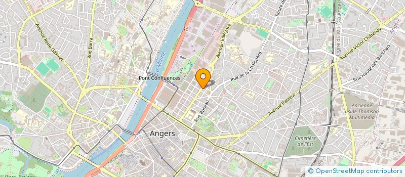 localisation de l'entreprise INDIVISION MENN KLEIN à ANGERS