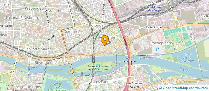 localisation de l'entreprise INDIVISION MERCIER à TOURS