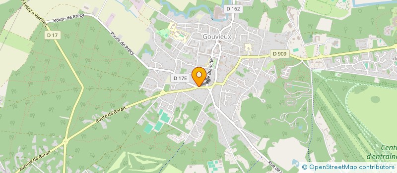 localisation de l'entreprise INDIVISION MERCIER  GOUVIEUX