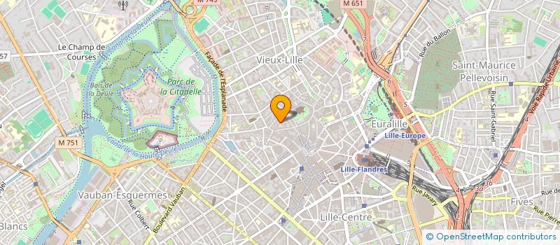 localisation de l'entreprise INDIVISION MERCIER à LILLE