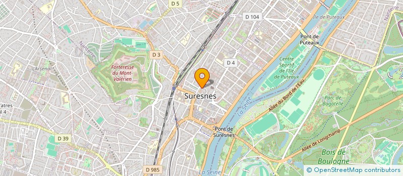 localisation de l'entreprise INDIVISION MERCIER  SURESNES