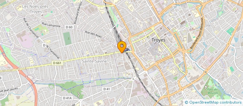 localisation de l'entreprise INDIVISION MERCIER à TROYES