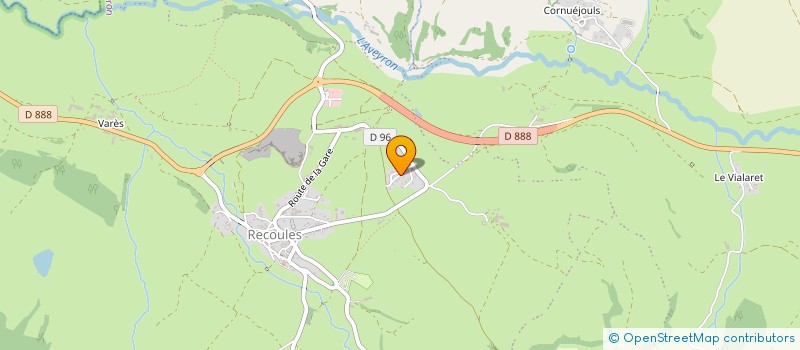 localisation de l'entreprise INDIVISION MERCIER ALEXIS ET ARNAUD  SEVERAC D'AVEYRON