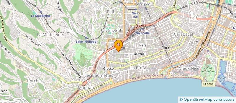 localisation de l'entreprise INDIVISION MERELLE à NICE