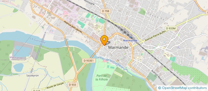 localisation de l'entreprise INDIVISION MERIC  MARMANDE