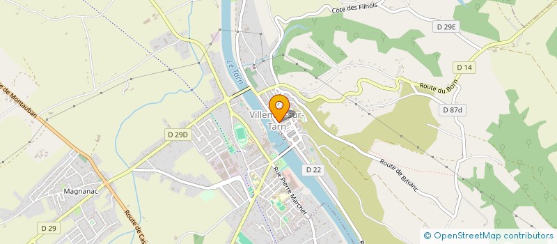 localisation de l'entreprise INDIVISION MERIDA  VILLEMUR-SUR-TARN