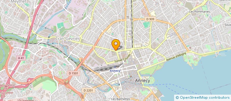 localisation de l'entreprise INDIVISION MERION SORNIQUE à ANNECY