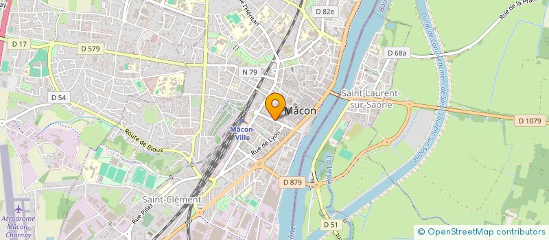 localisation de l'entreprise INDIVISION MERLE  MACON