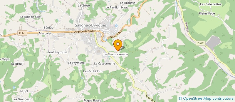 localisation de l'entreprise INDIVISION MERLE LEFEBVRE  PAULIN