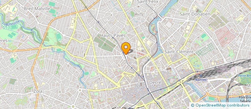 localisation de l'entreprise INDIVISION MERLET CLAMENS à NANTES