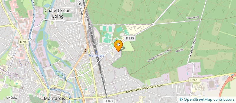 localisation de l'entreprise INDIVISION MERLET TEIXEIRA à MONTARGIS