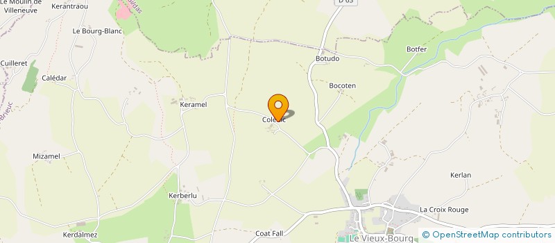 localisation de l'entreprise INDIVISION MEROT  LE VIEUX-BOURG