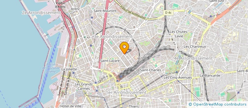 localisation de l'entreprise INDIVISION MERROUCH  MARSEILLE