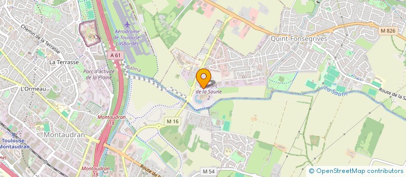 localisation de l'entreprise INDIVISION MERZ  QUINT-FONSEGRIVES