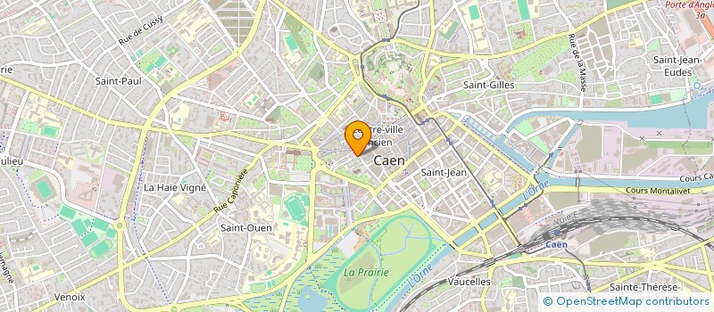localisation de l'entreprise INDIVISION MESENGE à CAEN