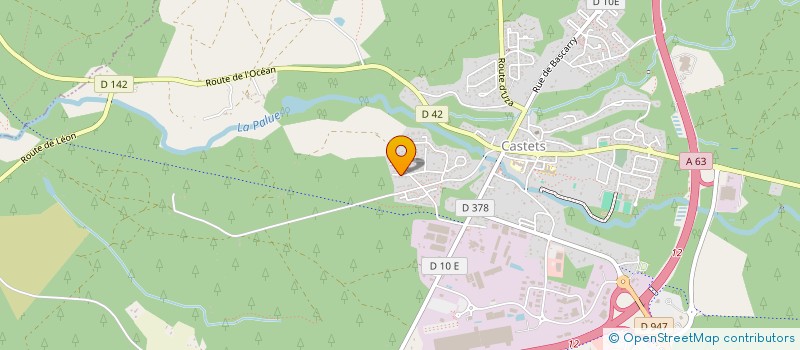 localisation de l'entreprise INDIVISION MESPLEDE  LESPERON