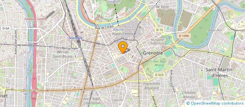 localisation de l'entreprise INDIVISION MESSICA BRAMI à GRENOBLE