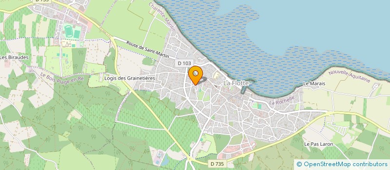 localisation de l'entreprise INDIVISION METAYER-DUMAINE à LA FLOTTE