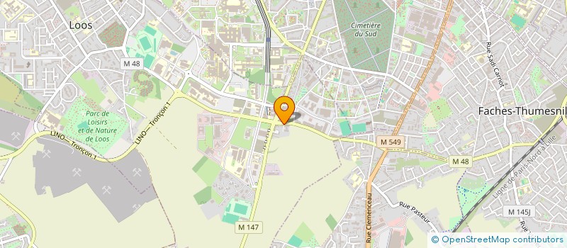 localisation de l'entreprise INDIVISION METEYER / DUPONT  LOOS