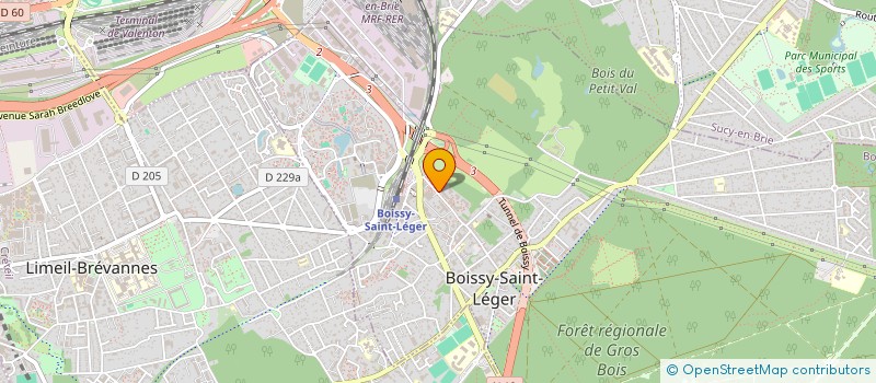 localisation de l'entreprise INDIVISION METHIVIER BOYER à BOISSY-SAINT-LEGER