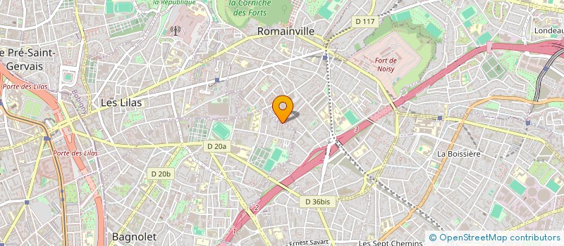 localisation de l'entreprise INDIVISION MEUNIER ET CANTENOT  ROMAINVILLE