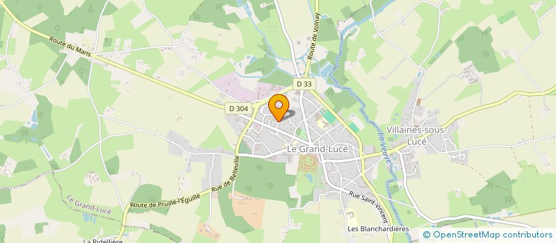 localisation de l'entreprise INDIVISION MEUNIER MOREAU  LE GRAND-LUCE