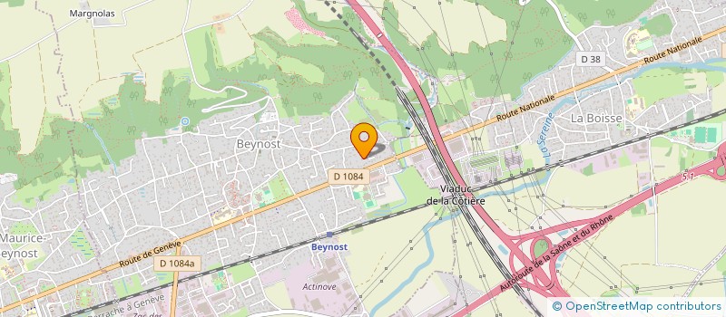 localisation de l'entreprise INDIVISION MEUNIER NICOLAS - PATRICIA  BEYNOST