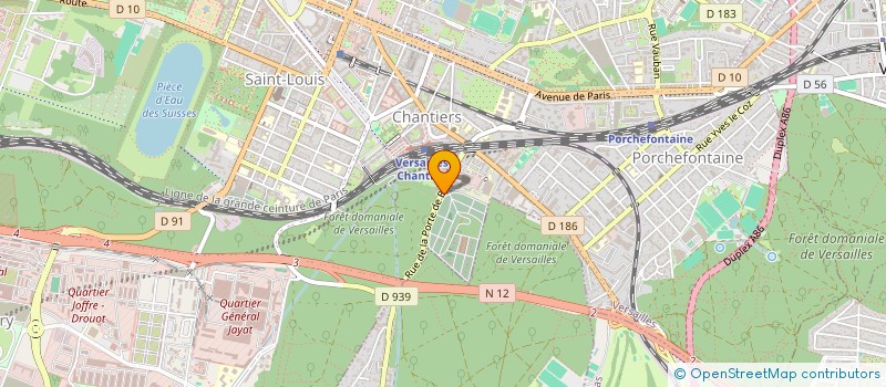 localisation de l'entreprise INDIVISION MEYER à VERSAILLES