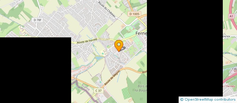 localisation de l'entreprise INDIVISION MEYLAN-JAUNIN à FERNEY-VOLTAIRE