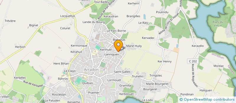 localisation de l'entreprise INDIVISION MEZZI  ARRADON