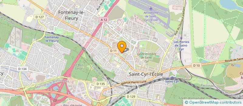 localisation de l'entreprise INDIVISION MHIRI OUSSAMA ET MESSAOUD WAFA à SAINT-CYR-L'ECOLE