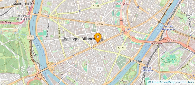localisation de l'entreprise INDIVISION MICHALEK ROUBY à BOULOGNE-BILLANCOURT