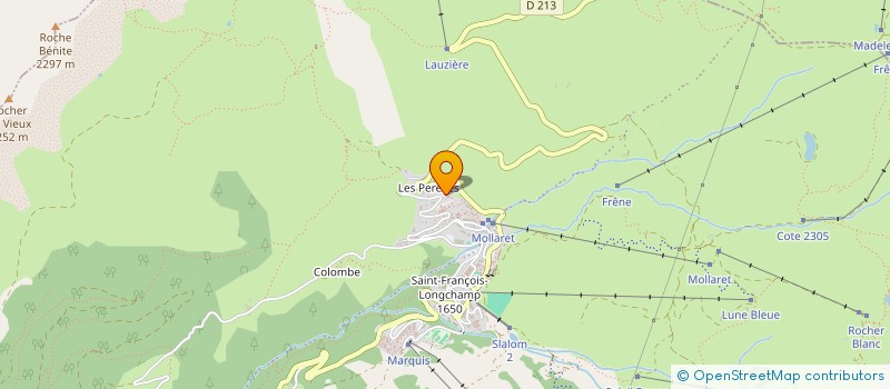 localisation de l'entreprise INDIVISION MICHALLET ET RICHON  SAINT FRANCOIS LONGCHAMP