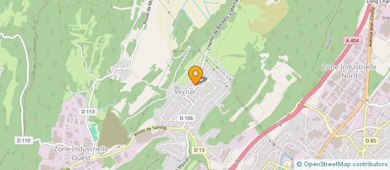 localisation de l'entreprise INDIVISION MICHEL à OYONNAX