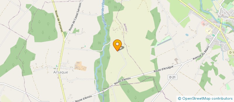 localisation de l'entreprise INDIVISION MICHEL LATRY  ARSAGUE