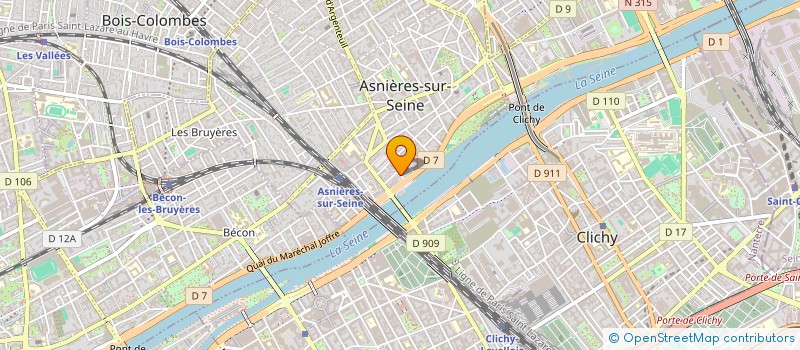 localisation de l'entreprise INDIVISION MICHEL MERLET à ASNIERES-SUR-SEINE