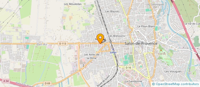 localisation de l'entreprise INDIVISION MICHIELS  SALON-DE-PROVENCE