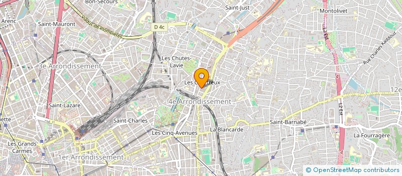 localisation de l'entreprise INDIVISION MIDAVAINE  MARSEILLE