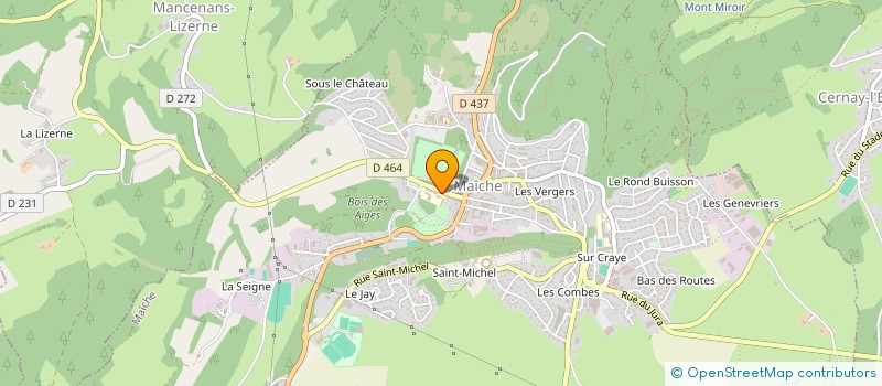 localisation de l'entreprise INDIVISION MIDEZ GILBERT  MAICHE