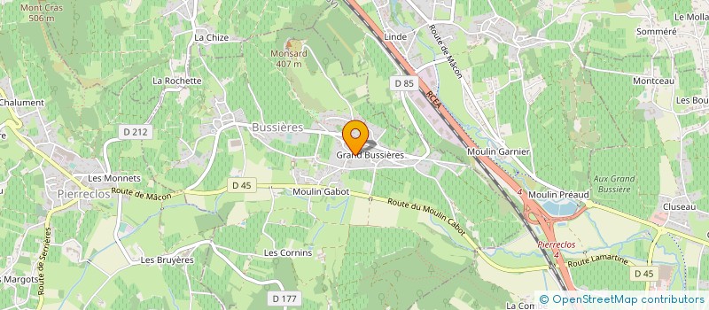 localisation de l'entreprise INDIVISION MIENVILLE  SOLUTRE-POUILLY